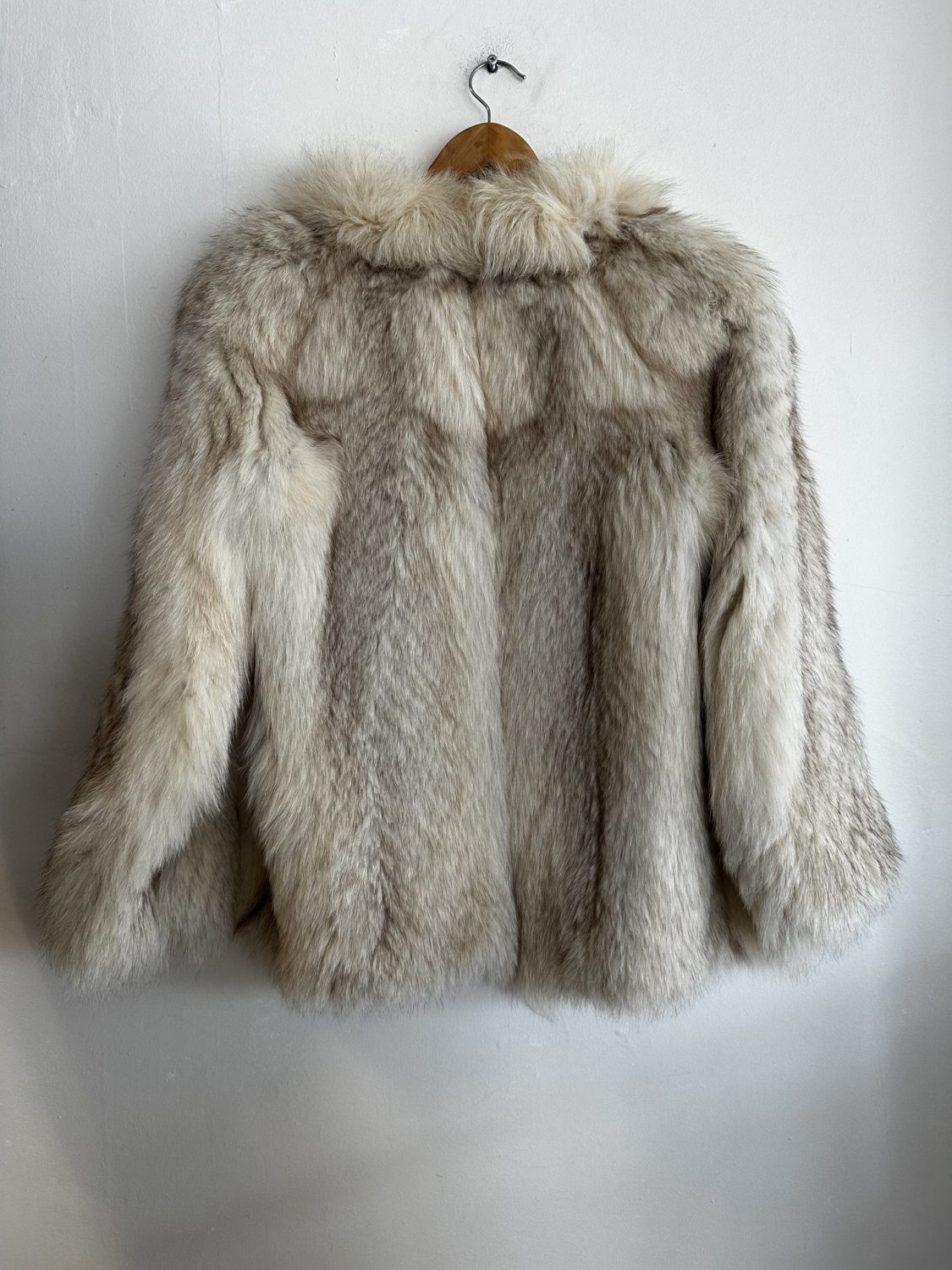 Knitted fox fur jacket - brown - Yves Salomon – Yves Salomon US