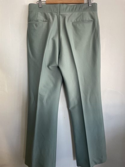 ORIGINAL 1970s MINT GREEN BENINI SAFARI SUIT 34